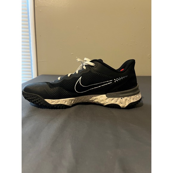 Nike Alpha Huarache Turf 3 Mens Training Shoes Black/White CK0748-010 Size 11.5 main image 7